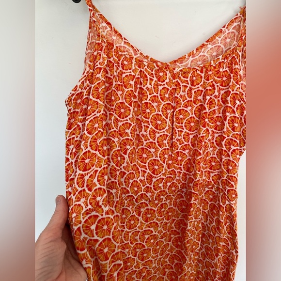 George Orange Patterned Women's Dress size small - Picture 5 of 6